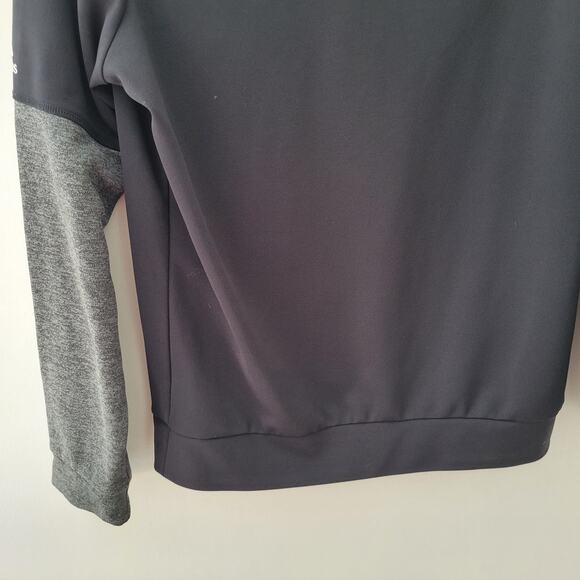 Adidas Minnesota Timberwolves Long Sleeve Tee Technical Black NBA Kids Medium - Picture 7 of 11